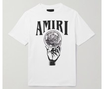 T-Shirt aus Baumwoll-Jersey mit Print