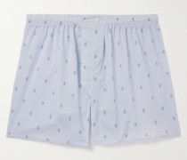 Nelson Boxershorts aus Baumwollpopeline mit Print