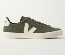 Campo Sneakers aus Veloursleder mit Besatz aus Gummi und Leder