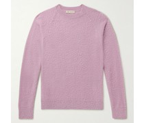 Pullover aus gebürstetem Kaschmir