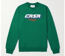Casa Racing 3D Sweatshirt aus Biobaumwoll-Jersey mit Logoapplikation