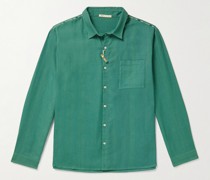 Embroidered Organic Cotton Shirt