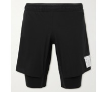 Mehrlagige gerade geschnittene Shorts aus Justice™