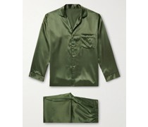 Pyjama aus Seidensatin