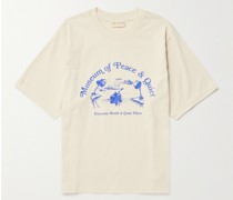 Quiet Place T-Shirt aus Baumwoll-Jersey mit Logoprint