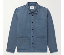 Assembly Hemdjacke aus Baumwoll-Twill