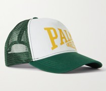 PA League Baseballkappe aus Twill aus einer Baumwollmischung und Mesh mit Logoprint