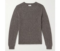 Birnir Pullover aus gebürsteter Wolle