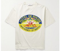 T-Shirt aus Baumwoll-Jersey mit Logoprint
