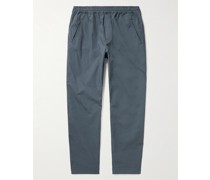Assembly schmal zulaufende Hose aus Baumwoll-Canvas