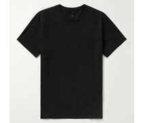T-Shirt aus Jersey aus recycelter Baumwolle und Biobaumwolle