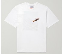 Chess T-Shirt aus Baumwoll-Jersey mit Print