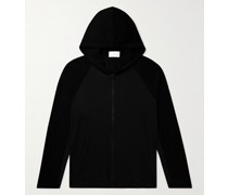 5.0+ Right Kapuzenjacke aus Lyocell mit Mesh-Einsätzen und Reißverschluss