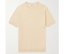 T-Shirt aus Baumwollstrick