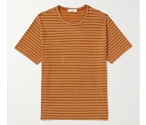 Gestreiftes T-Shirt aus Baumwoll-Jersey