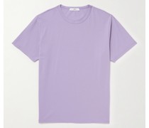 T-Shirt aus Baumwoll-Jersey in Stückfärbung