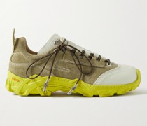 Gabe Sneakers aus Veloursleder mit Gummibesätzen in Colour-Block-Optik