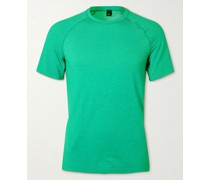 Metal Vent Tech gestreiftes T-Shirt aus Stretch-Jersey