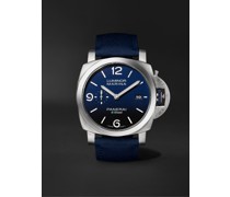 Luminor Marina Automatic 44 mm Uhr aus eSteel™ und Armband aus recyceltem PET, Ref.-Nr. PAM01157