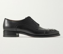 Maltese Derby-Schuhe aus Leder mit Nieten