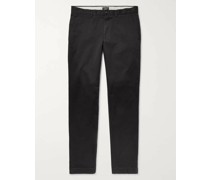 Connor schmal geschnittene Chino aus Baumwoll-Twill