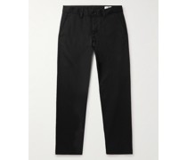 Alex gerade geschnittene Chino aus Twill aus einer Biobaumwollmischung