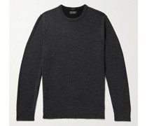 Colour-Block Wool Sweater