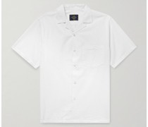 Atlantico Hemd aus Baumwoll-Seersucker mit wandelbarem Kragen
