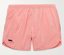 Wild Steve gerade geschnittene, mittellange Badeshorts aus ECONYL®