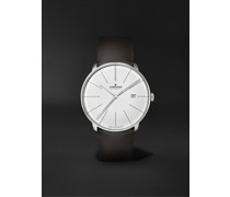 Meister Fein Automatic 39.5mm Stainless Steel and Leather Watch, Ref. No. 27/4152.00