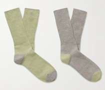Two-Pack Knitted Socks