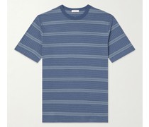Johannes T-Shirt aus gestreiftem Jersey aus einer Baumwollmischung