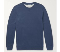 Sweatshirt aus gebürstetem Baumwoll-Jersey