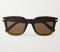 DiorBlackSuit R2I Sonnenbrille mit rundem Rahmen aus Azetat in Schildpattoptik