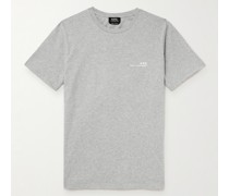 T-Shirt aus Baumwolle mit Logoprint
