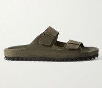 Agora Sandalen aus Veloursleder