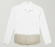 Dip-Dyed Linen Shirt
