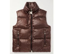 6 Moncler 1017 ALYX 9SM Daunenweste aus gestepptem Shell