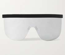 Moon verspiegelte Sonnenbrille mit D-Rahmen aus Metall