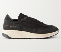 Track 80 Sneakers aus Veloursleder und Ripstop mit Lederbesätzen