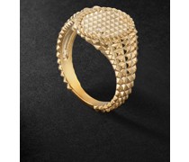 Ring aus Gold mit Diamant