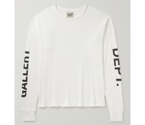 Sweatshirt aus Baumwoll-Jersey mit Logoprint