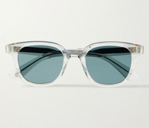 Broadway 49 Sonnenbrille mit eckigem Rahmen aus Azetat