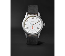 Club 38 Campus 38mm Stainless Steel and Leather Watch, Ref. No. 735