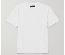 Shotgun T-Shirt aus Baumwoll-Jersey mit Logoprint in Distressed-Optik