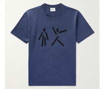 + Geoff McFetridge Johannes Dancing Men Organic Cotton-Jersey T-Shirt