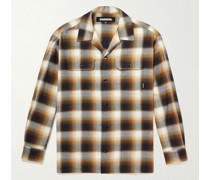 Kariertes Hemd aus Flanell aus einer Baumwollmischung