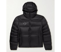 + Gentle Monster Logo-Print Quilted Shell Down Hooded Jacket