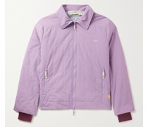 Steppjacke aus wattiertem Ripstop mit Logostickerei