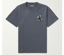 Pest Control T-Shirt aus Baumwoll-Jersey mit Logoprint